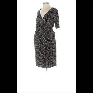 Motherhood maternity side tie dress